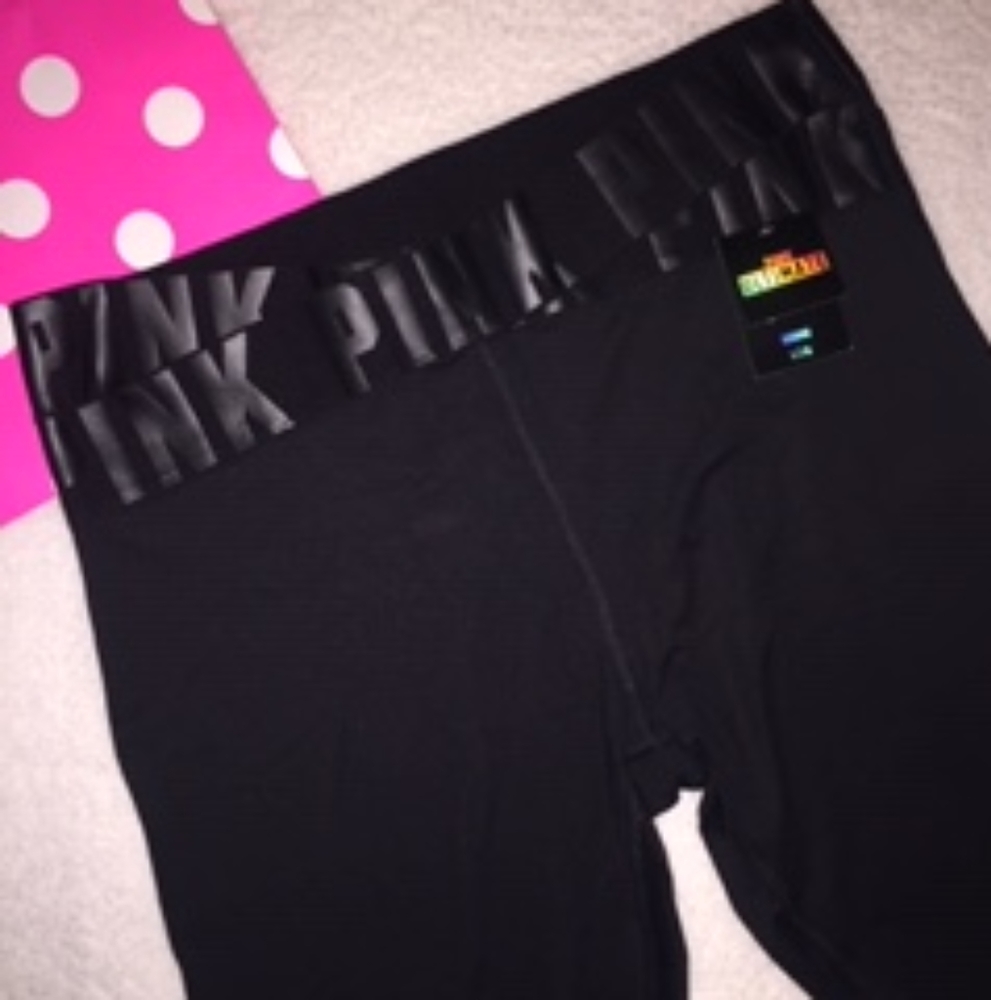 Rare VS PINK Ultimate Leggings Criss Cross Front